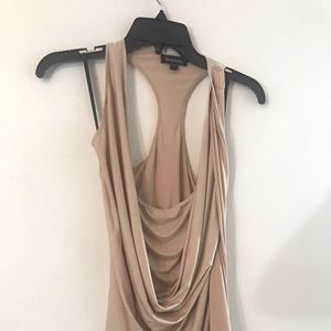 BEBE sleeveless racerback top